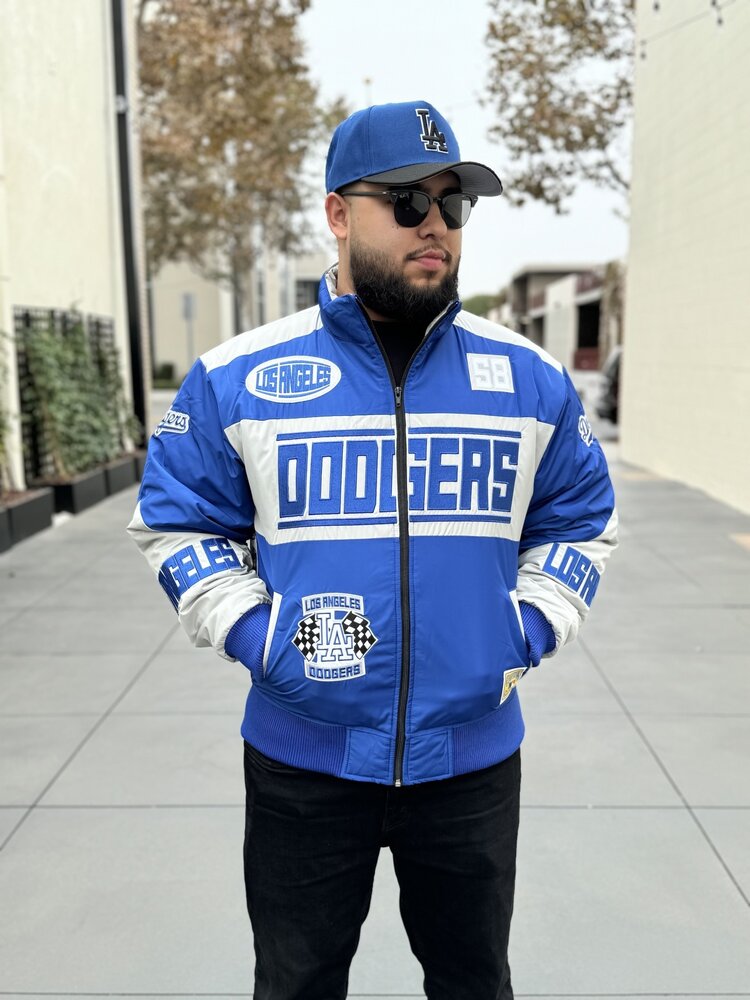 Mitchell and Ness LA Dodgers M&N Speedway Nylon Varsity Jacket