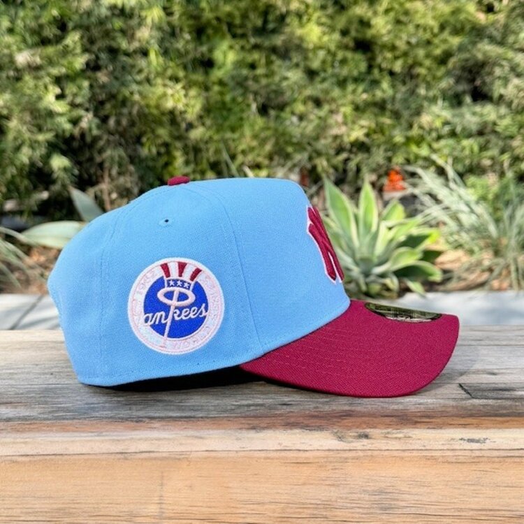 New Era NY Sky Blue/Cardinal Outline 1962 World Series Blush UV 940AF