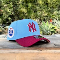 New Era NY Sky Blue/Cardinal Outline 1962 World Series Blush UV 940AF