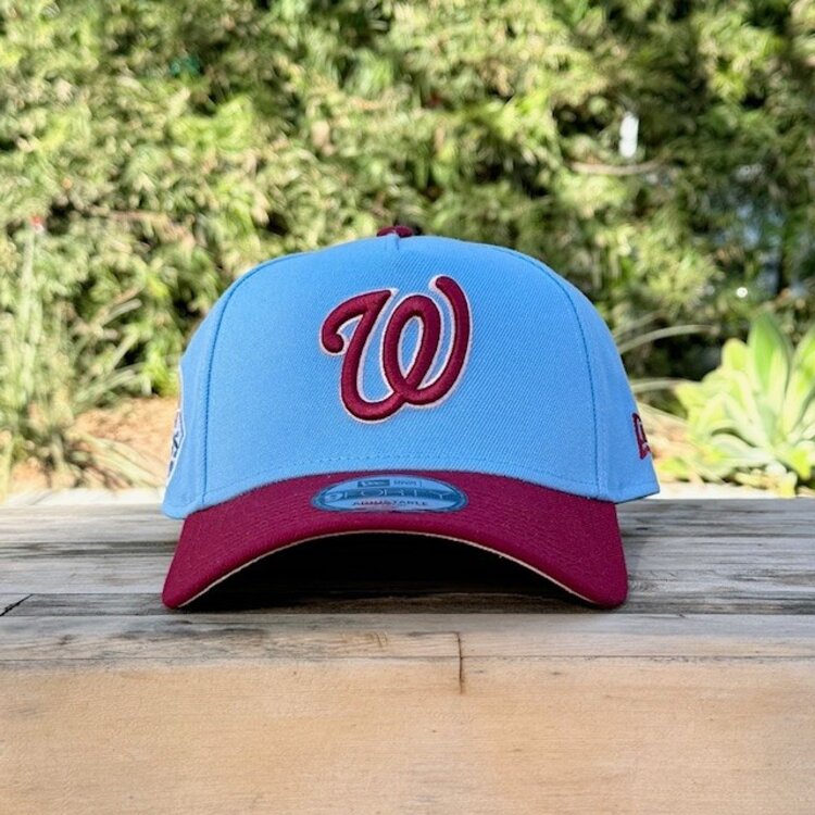 New Era Washington Sky Blue/Cardinal Outline 2019 World Series Blush UV 940AF