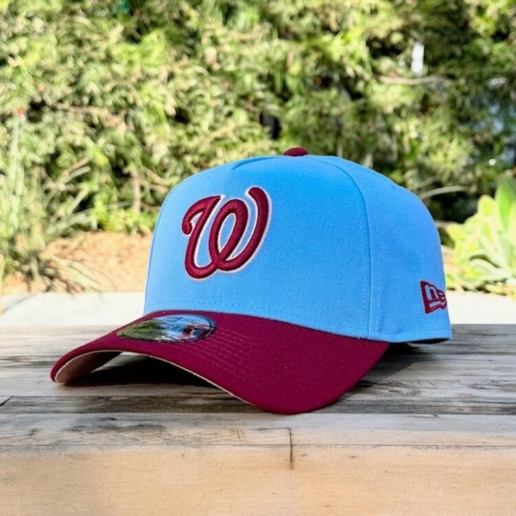 New Era Washington Sky Blue/Cardinal Outline 2019 World Series Blush UV 940AF