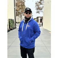 Antigua LA 2024 World Series Champs Royal Full-Zip Hoodie