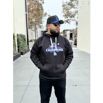 Antigua LA 2024 World Series Champs Black P/O Hoodie