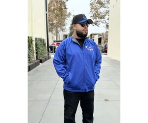 LA 2024 World Series Champs Royal F/Z Jacket - The Locker Room of