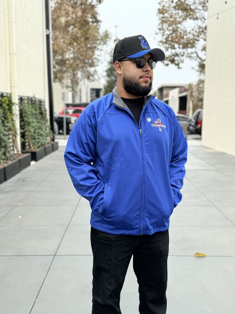 Antigua LA 2024 World Series Champs Royal F/Z Jacket
