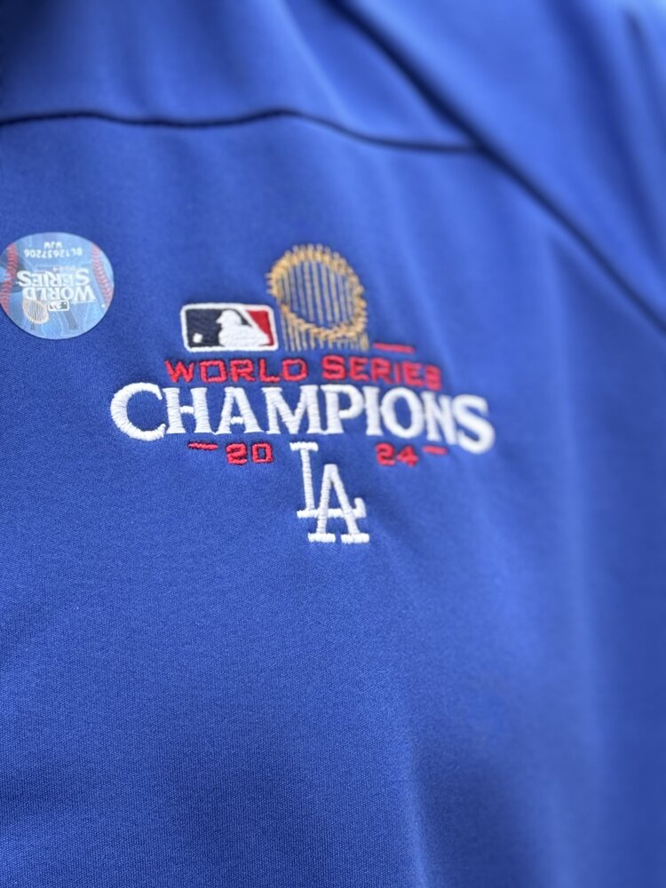 Antigua LA 2024 World Series Champs Royal F/Z Jacket