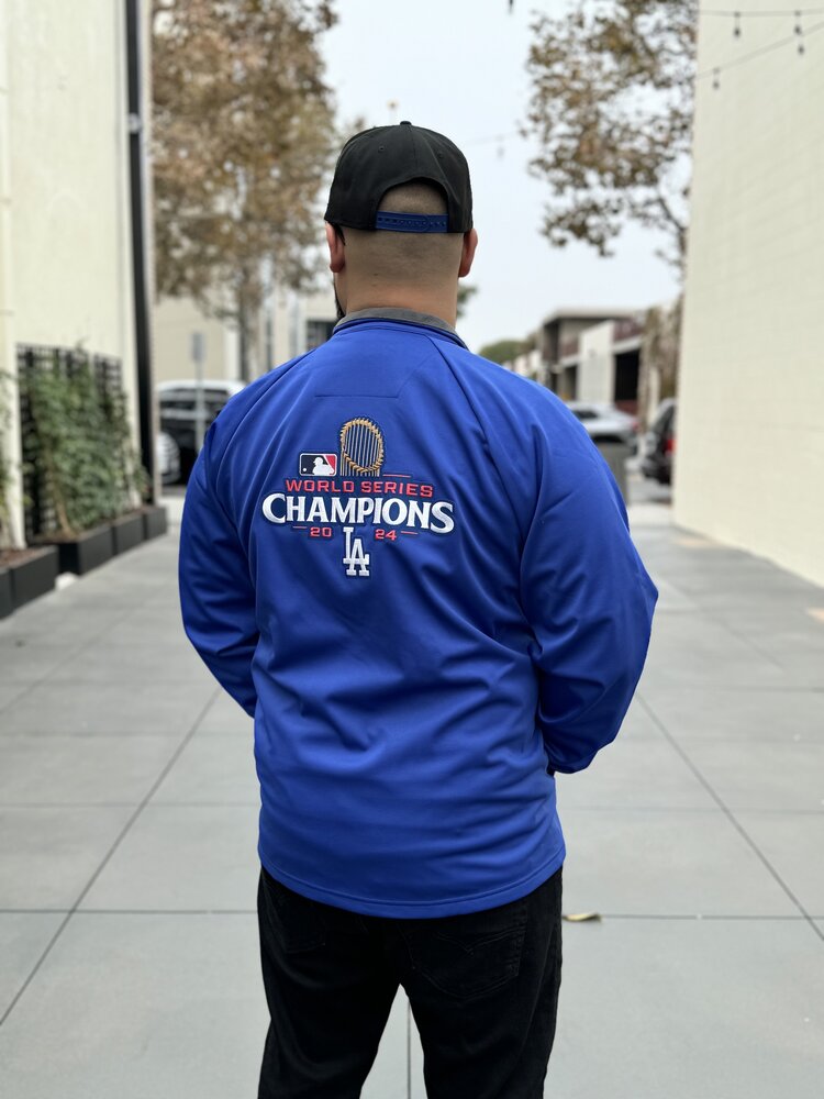 Antigua LA 2024 World Series Champs Royal F/Z Jacket