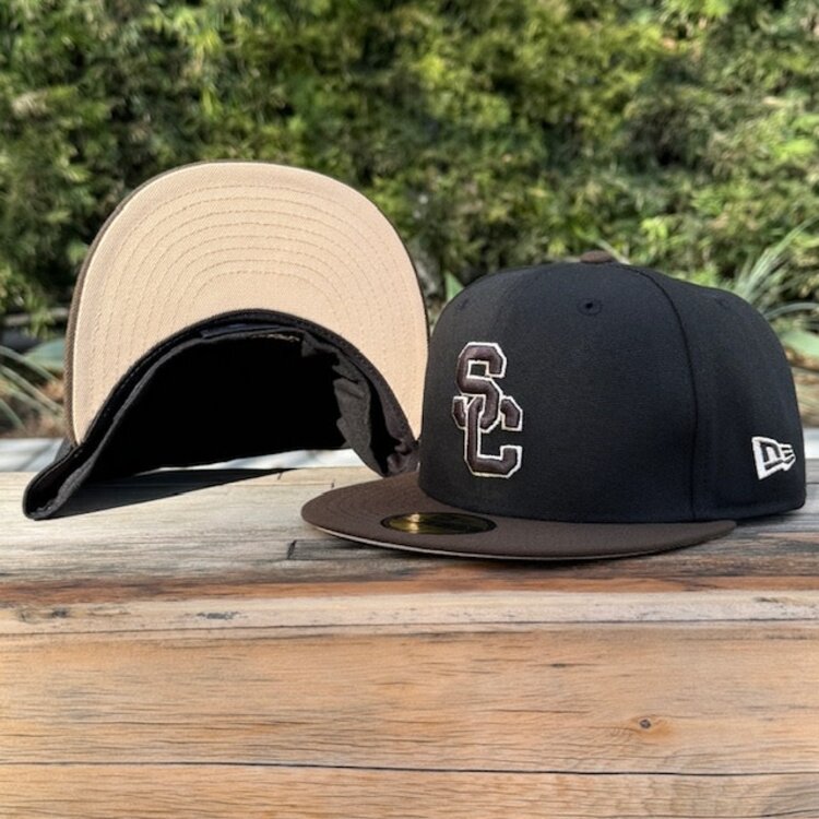 New Era USC Interlock Black/Brown