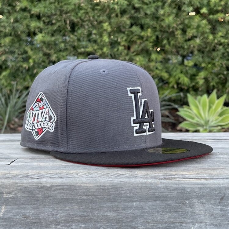 New Era LA Graphite/Black Viva Red UV