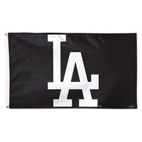 Wincraft MLB Los Angeles Dodgers LA Deluxe 3'x5' Flag Black
