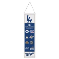 Wincraft LA Dodgers World Series Champs 8 in x 32 in Banner