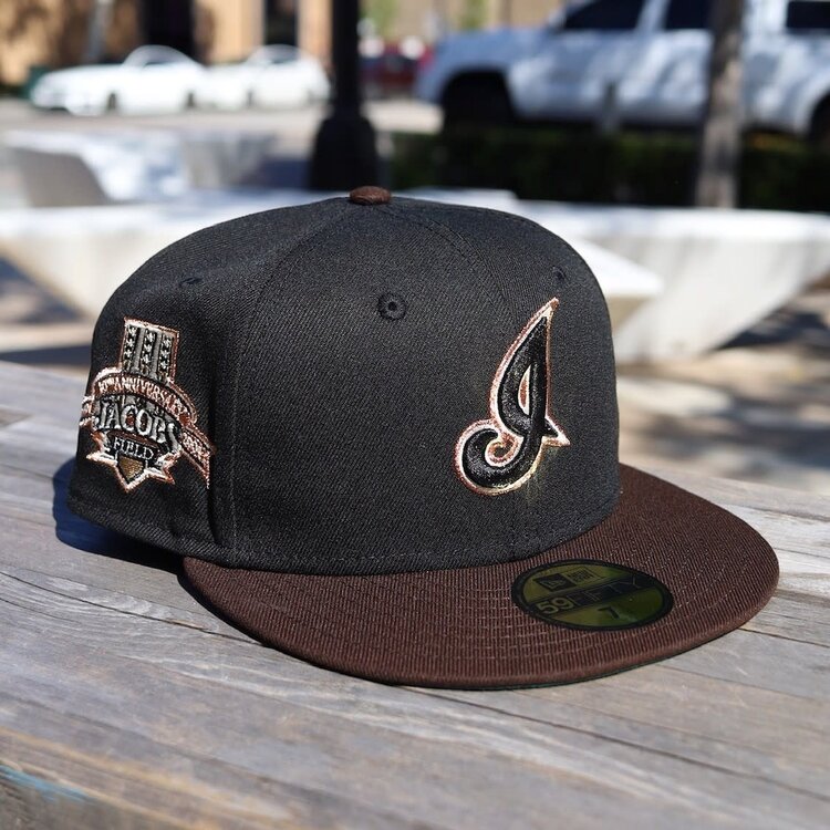 New Era Cleveland "I" Black /Brown GUV