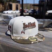 New Era Indians Stone/Real Tree Khaki UV