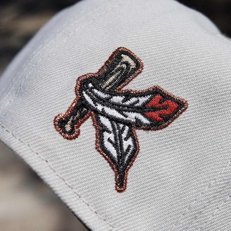 New Era Indians Stone/Real Tree Khaki UV