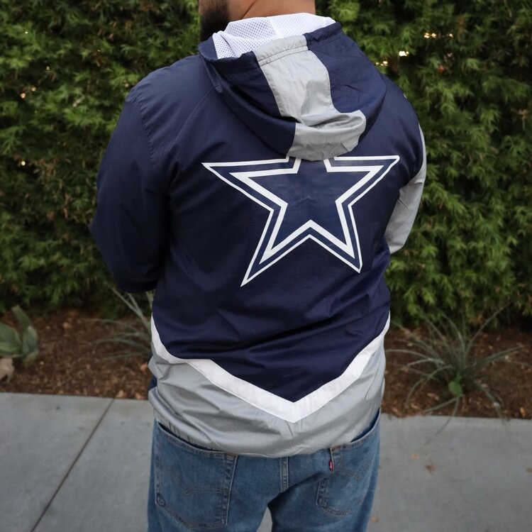 Mitchell and Ness Cowboys Men's M&N Undeniable F/Z Windbreaker