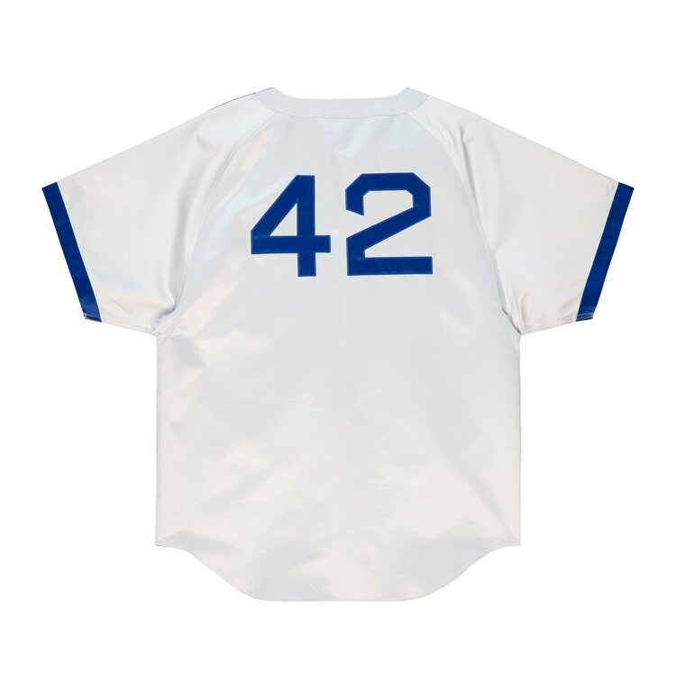 Mitchell and Ness LA Dodgers Men's Mitchell & Ness Authentic 1949 Jackie Robinson #42 Satin Jersey