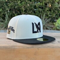 New Era LAFC Ivory/Black 2022 Champs Gray UV