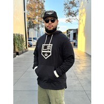 Mitchell and Ness LA Kings M&N Shield Logo Legendary Slub Long Sleeve Hoodie