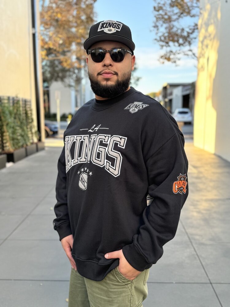 Mitchell and Ness LA Kings M&N There and Back 2.0 Crew Fleece