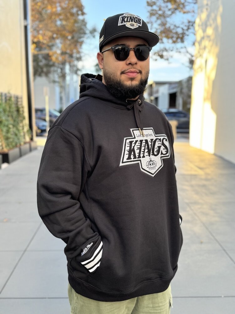 Mitchell and Ness LA Kings Chainstitch Fleece Hoodie