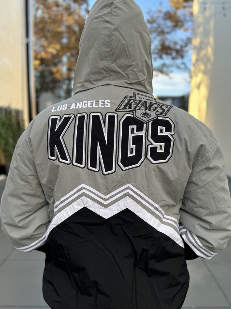 Mitchell and Ness LA Kings M&N Throw It Back Retro Jacket