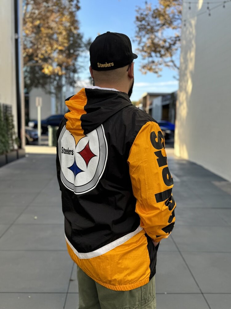 Mitchell and Ness Steelers Men's M&N Undeniable F/Z Windbreaker