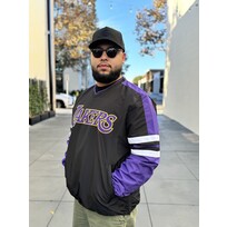 G-III Lakers M G-III High Heat V-Neck Pullover