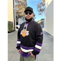 Mitchell and Ness LA Lakers M&N Heritage Lace Up Crew