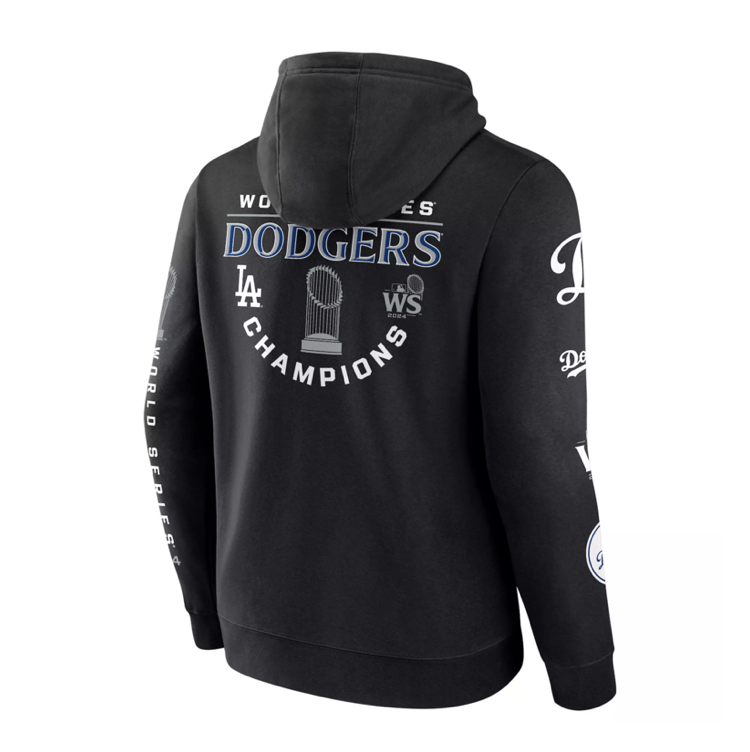 Fanatics LA M 2024 WS Champs Black Hoodie