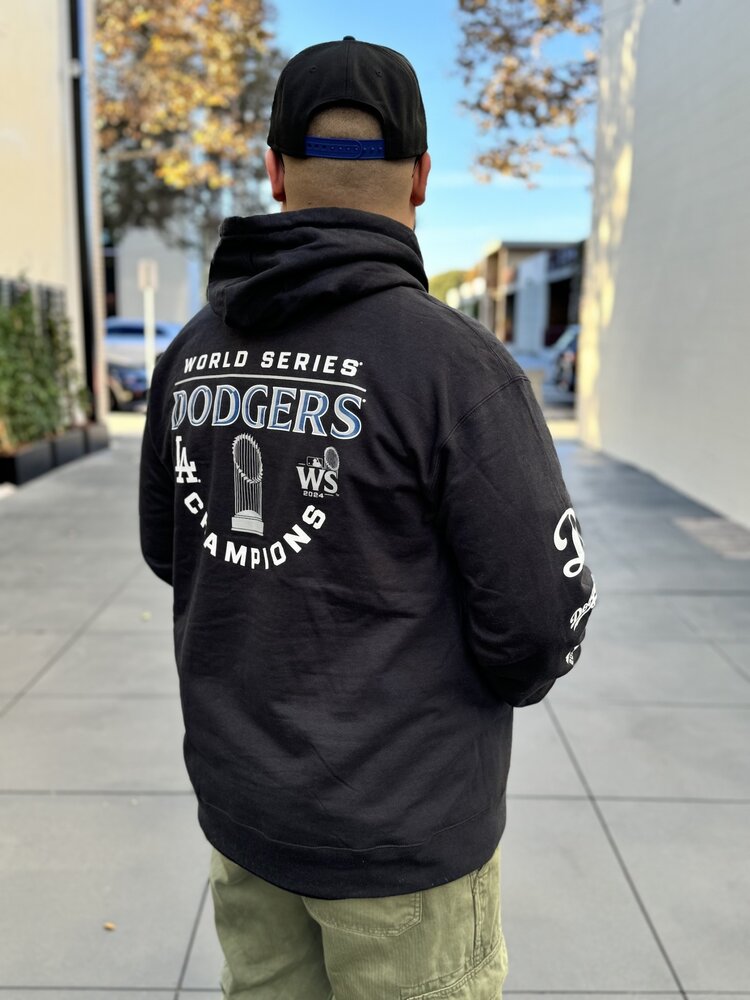 Fanatics LA M 2024 WS Champs Black Hoodie