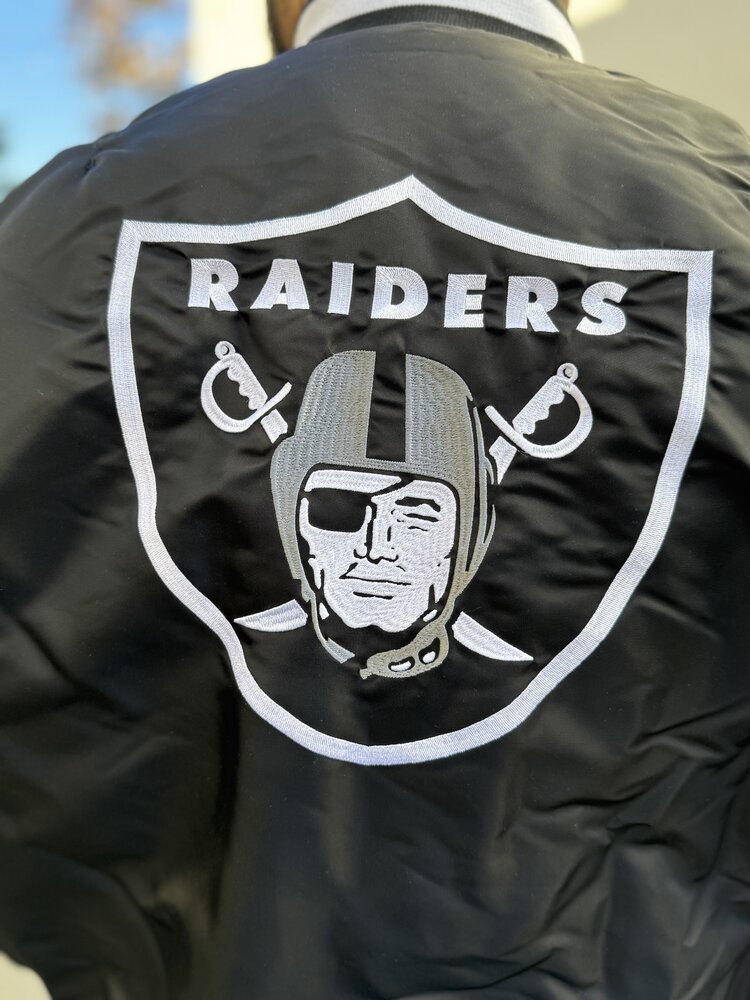New Era Raiders Men's NE Black Alpha Jacket