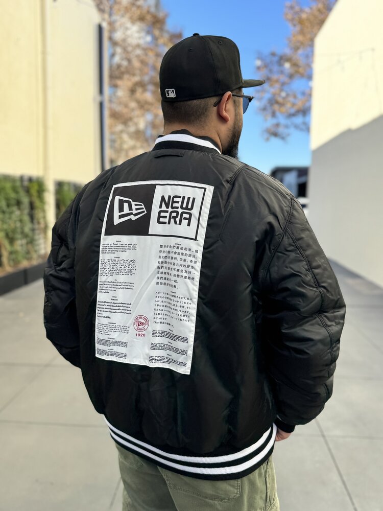 New Era Raiders Men's NE Black Alpha Jacket