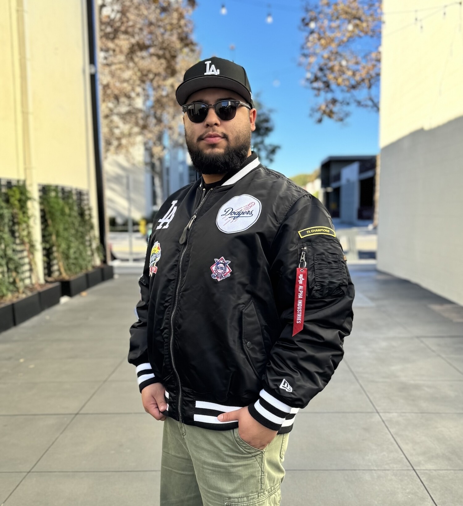 New Era LA Dodgers Men's NE Alpha Jacket