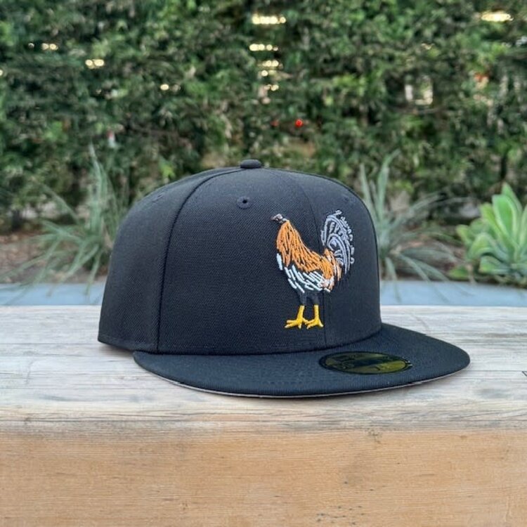 New Era El Gallo Black Mexico Flag Back Hit Gray UV