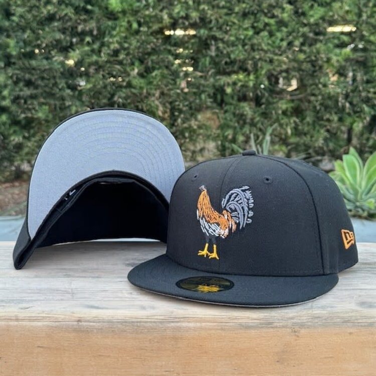 New Era El Gallo Black Mexico Flag Back Hit Gray UV