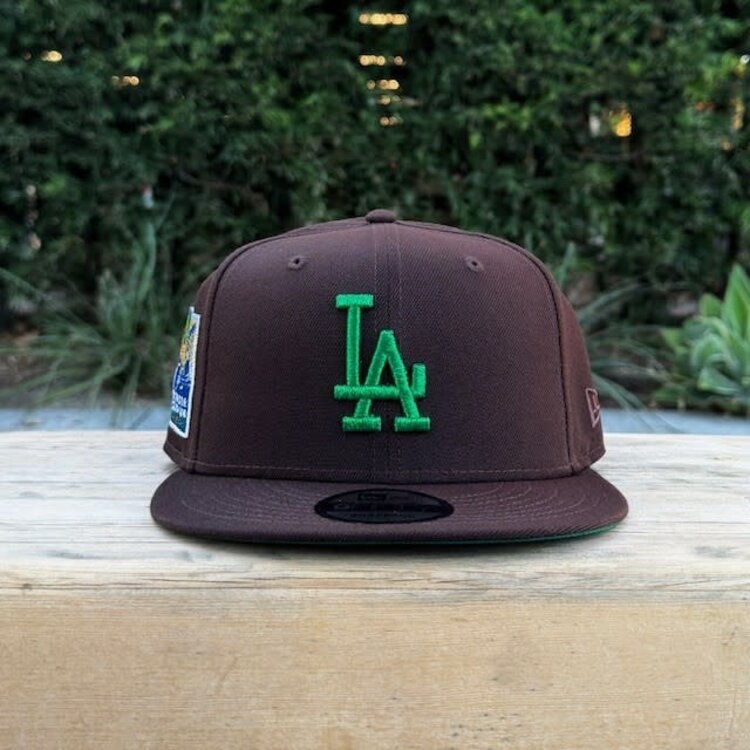 New Era LA Dark Brown Metallic 60th Stadium 950 Snapback