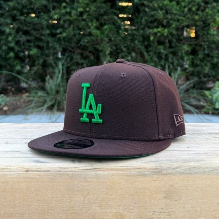 New Era LA Dark Brown Metallic 60th Stadium 950 Snapback
