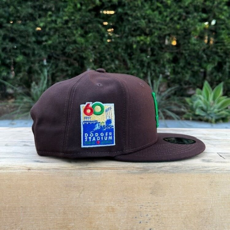 New Era LA Dark Brown Metallic 60th Stadium 950 Snapback