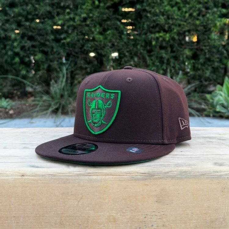 New Era Raiders Dark Brown Metallic Super Bowl Champions 950 Snapback