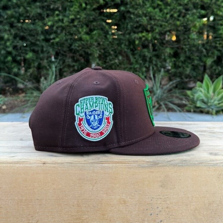 New Era Raiders Dark Brown Metallic Super Bowl Champions 950 Snapback