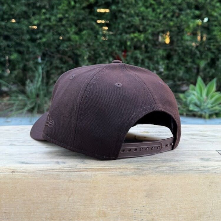 New Era Lakers Dark Brown Metallic 1947 SP 940 A-Frame
