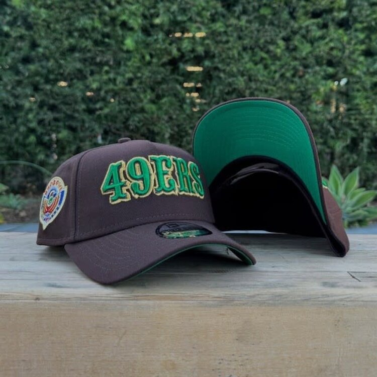 New Era 49ers Dark Brown Metallic Pro Bowl SP 940 A-Frame