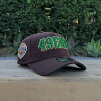 New Era 49ers Dark Brown Metallic Pro Bowl SP 940 A-Frame