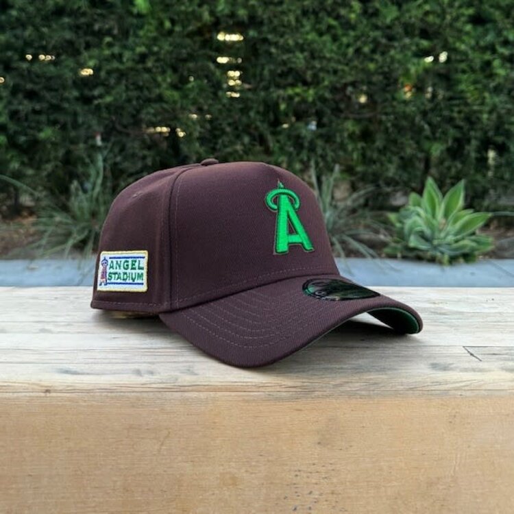 New Era Angels Dark Brown Metallic Stadium SP 940 A-Frame