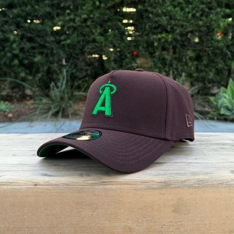 New Era Angels Dark Brown Metallic Stadium SP 940 A-Frame