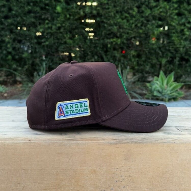 New Era Angels Dark Brown Metallic Stadium SP 940 A-Frame