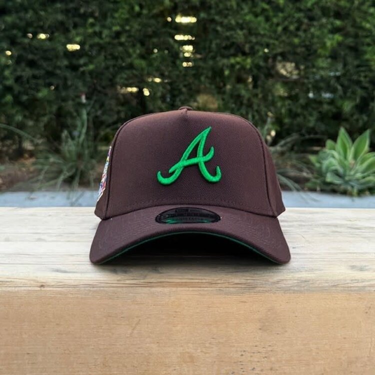 New Era Atlanta Dark Brown Metallic Inaugural Stadium 940 A-Frame