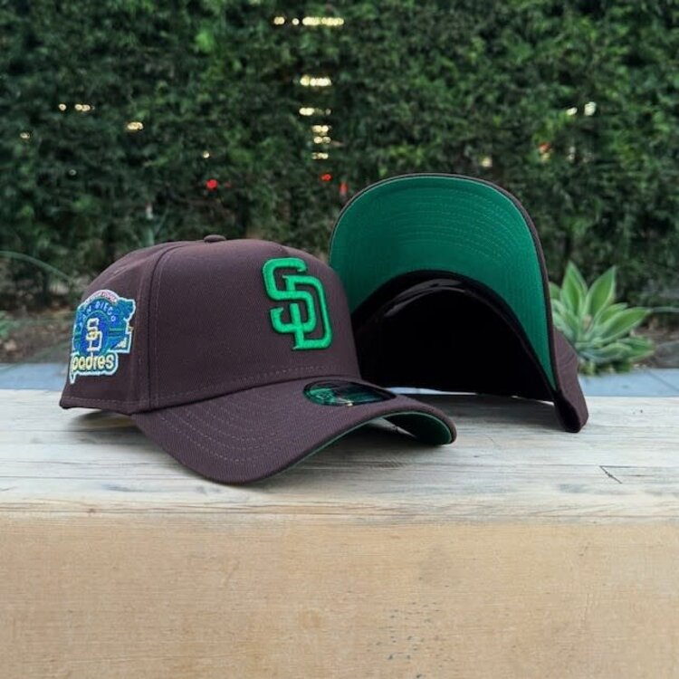New Era SD Padres Dark Brown Metallic Stadium SP 940 A-Frame