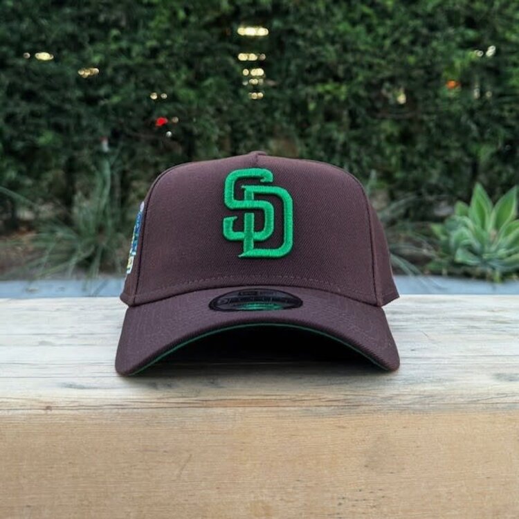 New Era SD Padres Dark Brown Metallic Stadium SP 940 A-Frame