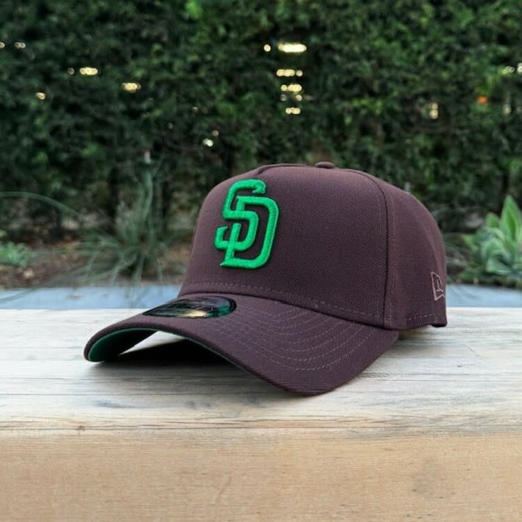 New Era SD Padres Dark Brown Metallic Stadium SP 940 A-Frame
